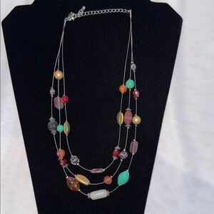 Lia Sophia Vibrant Beaded Necklace
